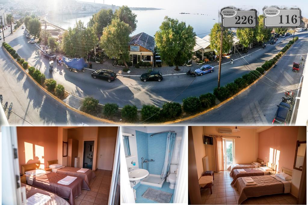 Zoumboulis Rooms Mytilene Bagian luar foto