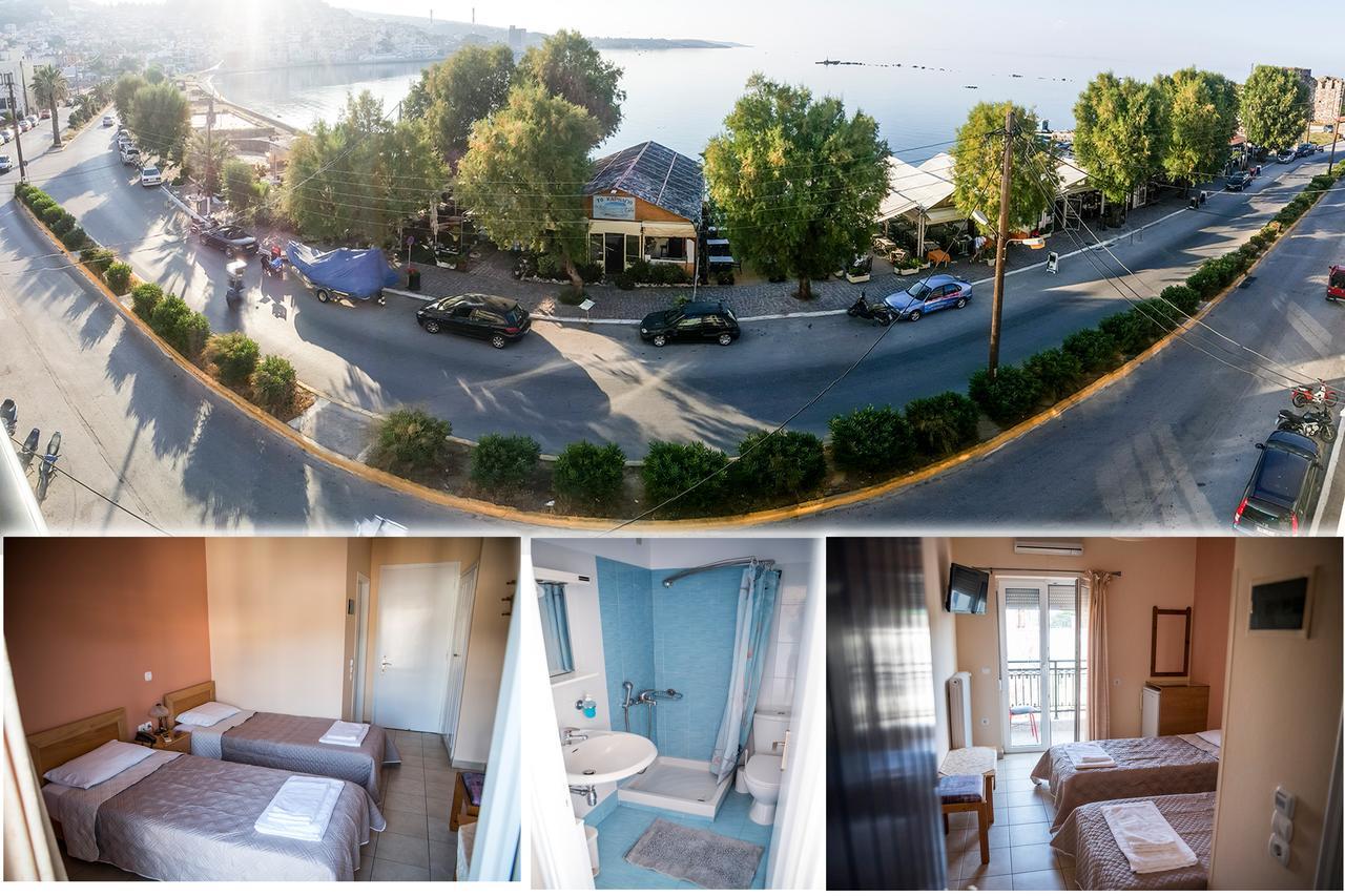 Zoumboulis Rooms Mytilene Bagian luar foto
